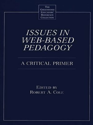 cover image of Issues in Web-Based Pedagogy